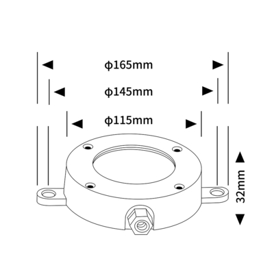 Radosne światło LED do fontanny, IP68, WODOODPORNE, STAL NIERDZEWNA 316, ŚREDNICA 115*32MM, ŚWIATŁO DO BASENU