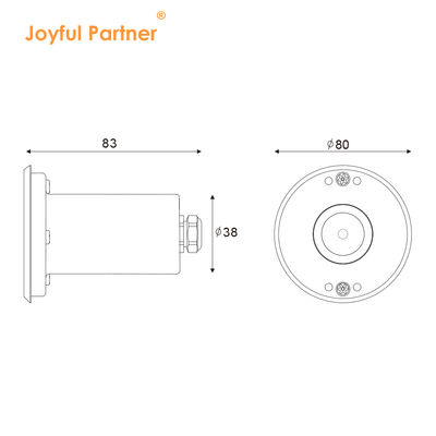 Światło basenu 3W DC24V SS Materiał CE Certyfikowany Długotrwały Światłoodporny Z Kartonowym Opakowaniem