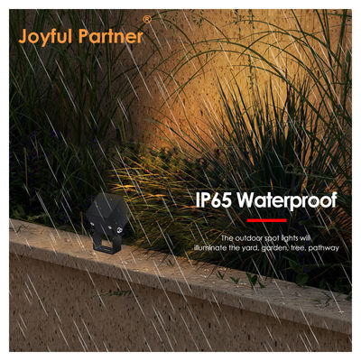 Joyful Partner LED Lampa kwadratowa 1W LED jednokolorowa 3000K DMX512 wygaszalna z wąską wiązką