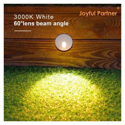 Dostosuj Oświetlenie Schodkowe Wpuszczane AC220V Korpus Z Odlewanego Aluminium Z Plastikową Tuleją Montażową Do Schodów