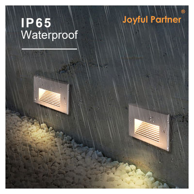 Nowy prostokąt 3W SMD LED Step Lights 170*106mm AC100-240V IK10 Outdoor White Color