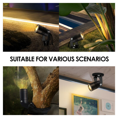 Światła ogrodnicze Led Outdoor 6W COB DC12V / DC24V 3000K Warm White For Walkway Garden Path