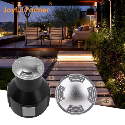 3W Side View Underground Light DIA 55MM Diameter Stainless Steel 316 Cover For Driveway Path