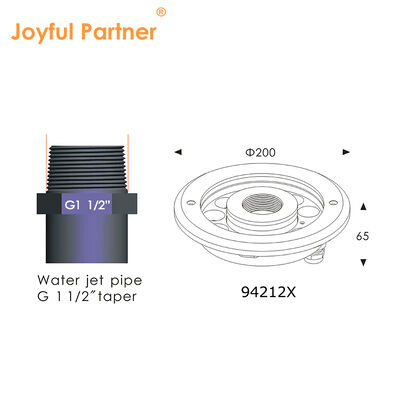 LED Oświetlenie Fontannowe DMX 512 Wpuszczane IP68 12W 24W RGB Stal Nierdzewna Strumień Wody