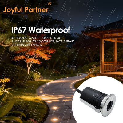 Underground Up Light IP67 3W CREE LED Anti Glare Design DIA45MM Aluminium Housing For Roads