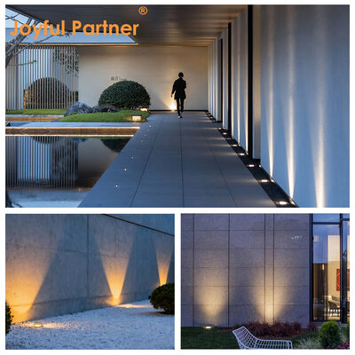 Wesoły Partner Pokój Krok Oświetlenie ogrodowe Niskie napięcie 12 24V 6W CREE COB Ciepły biały kwadrat