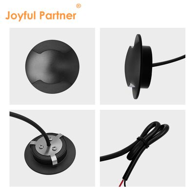 Lampa podziemna z widokiem z boku 12V-24V DC IP67 Obudowa aluminiowa DIA60MM Dwukierunkowa