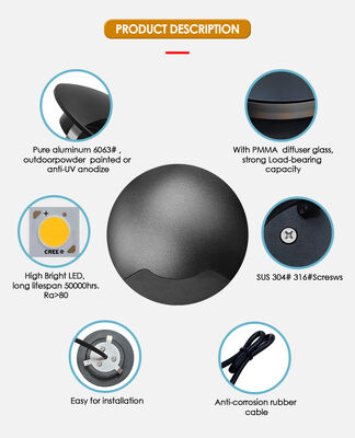 Boczne Oprawy Wpuszczane Światła Czyste Aluminium 6063 SMD 2835 Od Chińskiego Producenta