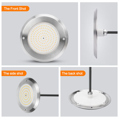 Podwodne światło basenowe PAR56 6W SMD2835 Ultra Thin SS316L+ABS wodoodporne DC12V
