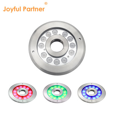 Światło podwodne LED Ciepły biały12 Volt 12W SS 316 Materiał z długością 2 metrów