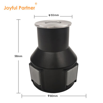 Światło LED Podziemne Półciemnianie DC24V DIA55MM 3W 3000K IP67 Do zastosowań w ogrodzie