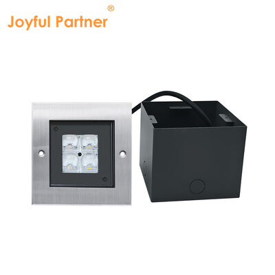 Oświetlenie ze stali kwadratowej AC100-240V 4*2W LED 316 Ozdoby ze stali nierdzewnej z 0,5M kablem elektrycznym