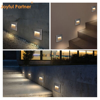Światło ścienne LED 160 * 160MM Osram SMD2835 Powder Coating Finish AC100-240V Do schodów