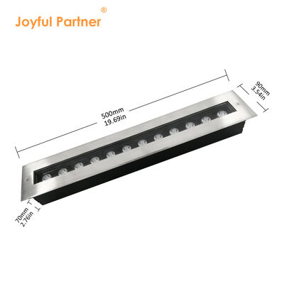 Długość światła podziemnego LED 1000MM IK08 RA85 24W 48W CCT 3000K