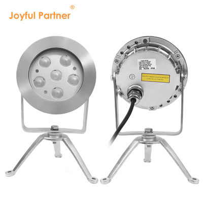 RGBW LED podwodne światło w punkcie nieczerwonej stali 316 DMX512 sterowanie 12V 24 napięcia wielobarwne zmiany