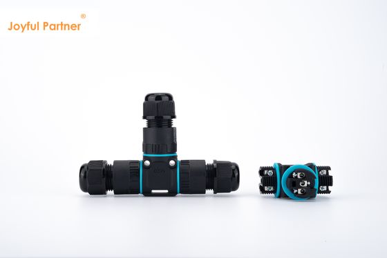 Szybka instalacja IP68 Wodoodporne plastikowe 2/3-pinowe żeńskie okrągłe złącze elektryczne