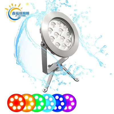 OEM CE ROHS Certyfikacja Stal nierdzewna316 IP68 wodoodporna 12x2W LED RGB światła do stawów
