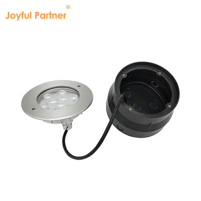 12V 24V LED podwodne światło 9W 18W RGB pełnokolorowe światła ze stali nierdzewnej IP68