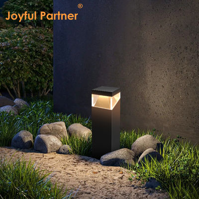 Światło ogrodowe LED Oświetlenie ogrodowe Bollard Światło Materiał ze stali nierdzewnej AC 220V Anty-UV Square IP65 Do ogrodu