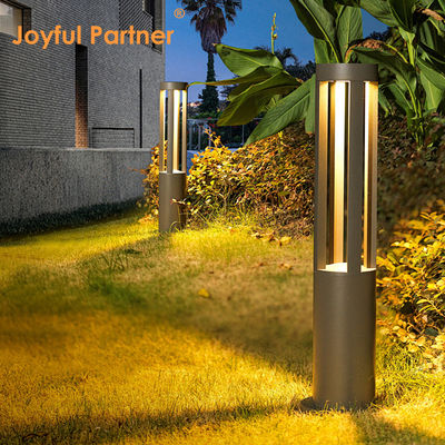 10W LED 600mm 800mm Aluminium Extrusion Bollard Landscape Lawn Lighting 220V/24V Do sztuki ogrodowej