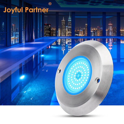 Led Pool Lights DC12V 42W 10MM Grubość Integracja SMD 2835 RGB Zmieniająca kolor żywica wypełniona materiałem ze stali nierdzewnej