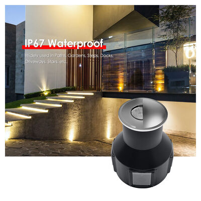 Światła LED 3W AC 85-265V 1/2/3/4 Strona DIA55MM*H55MM Soczewka optyczna z 0,5M kablem zasilania