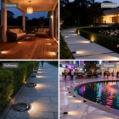 Oświetlenie podłogowe LED o mocy IP65 1W Oświetlenie podłogowe LED Oświetlenie podjazdowe 12V