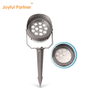 Reflektor ogrodowy LED 12W 24W 36W z wbudowanym sterownikiem DMX512 DC24V RGB3in1, czarny aluminiowy korpus lampy, aluminiowa obudowa do oświetlenia drzew